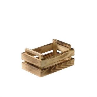 Дървена касетка за сервиране 13.5x8.5x6.7 см