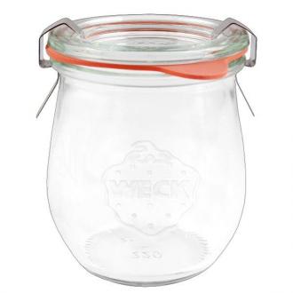 СТЪКЛЕНО БУРКАНЧЕ С КАПАК WECK, 220 МЛ