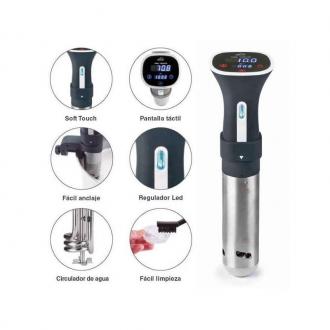Портативен су вид GOURMET 800 W / Sous Vide / Сив