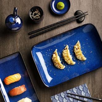 Плато дълбоко JAP BLUE 27.5 x 18.5 CM